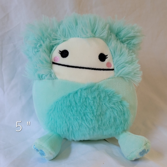 Squishmallows Official Joelle The Bigfoot 16" Plush - Ultra Soft Teal Stuffed Animal, Collectible Toy